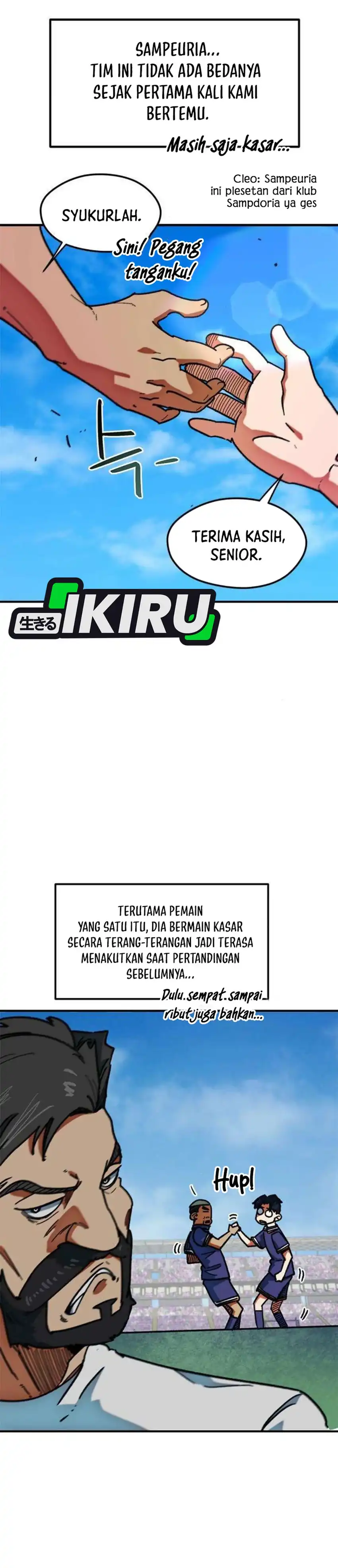I’m Being Misunderstood as a Soccer Genius Chapter 65 halaman 9