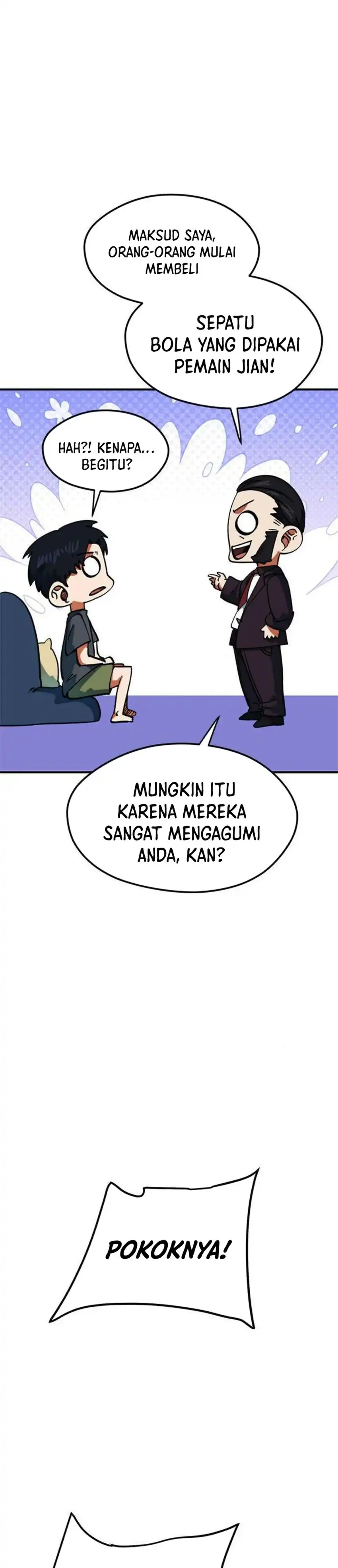I’m Being Misunderstood as a Soccer Genius Chapter 65 halaman 40