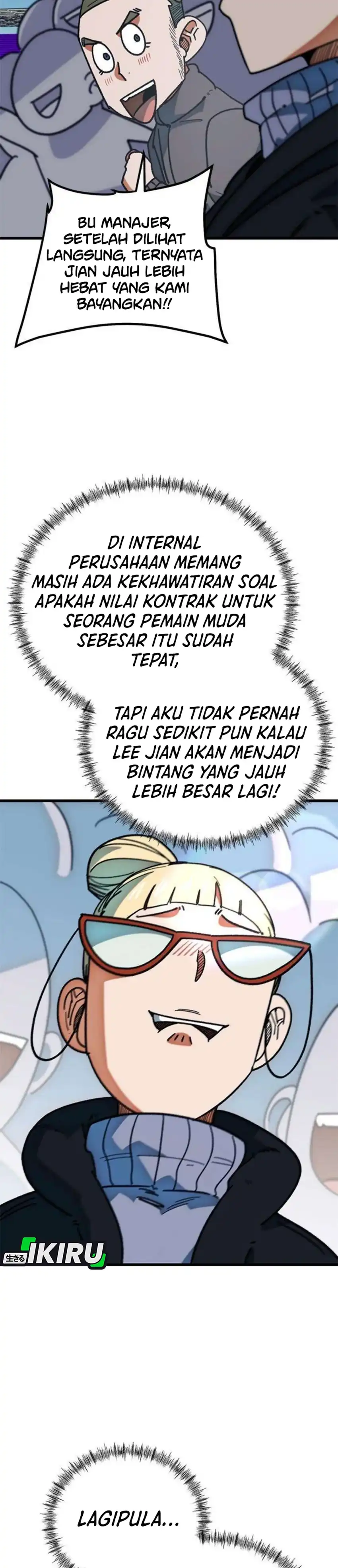 I’m Being Misunderstood as a Soccer Genius Chapter 66 halaman 40