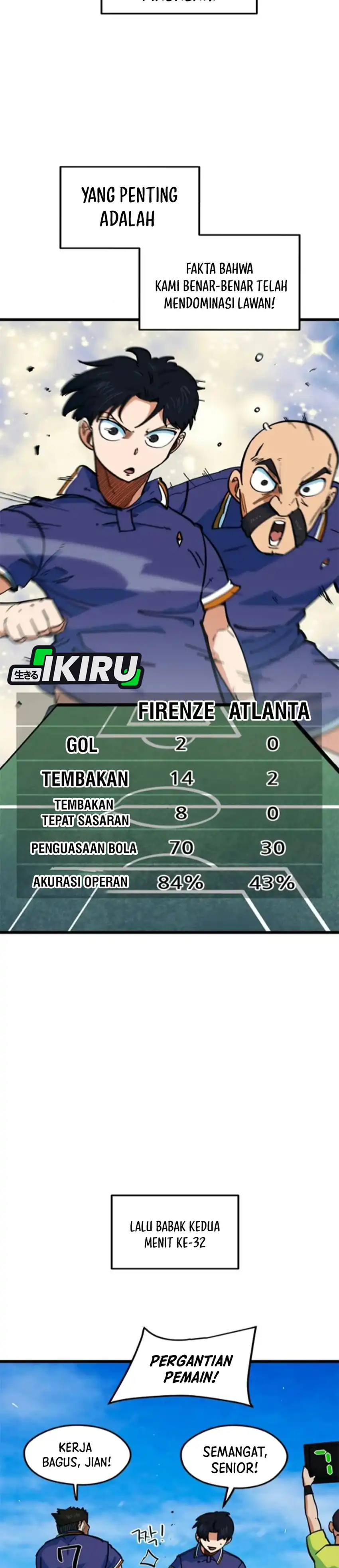 I’m Being Misunderstood as a Soccer Genius Chapter 73 halaman 31