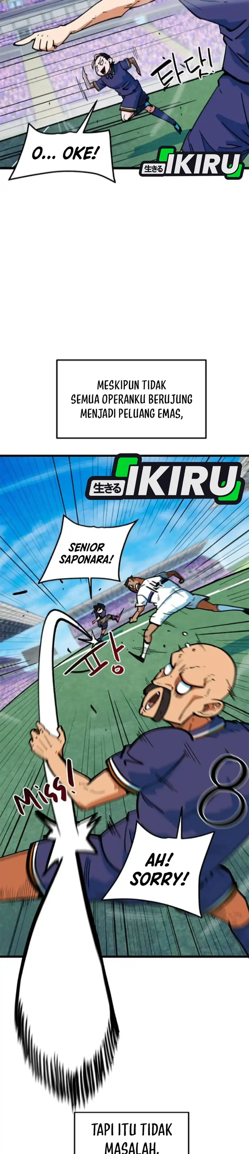 I’m Being Misunderstood as a Soccer Genius Chapter 73 halaman 30