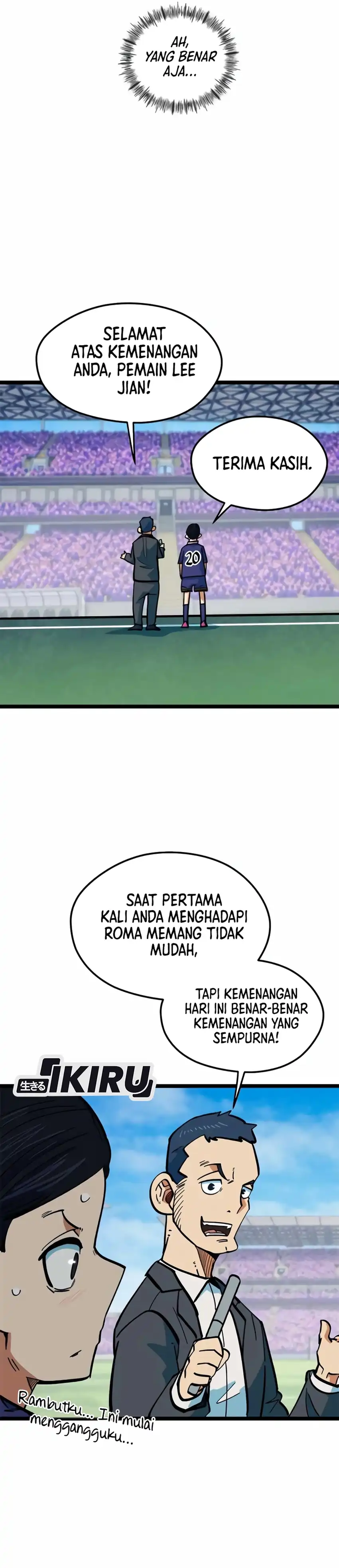 I’m Being Misunderstood as a Soccer Genius Chapter 80 halaman 36