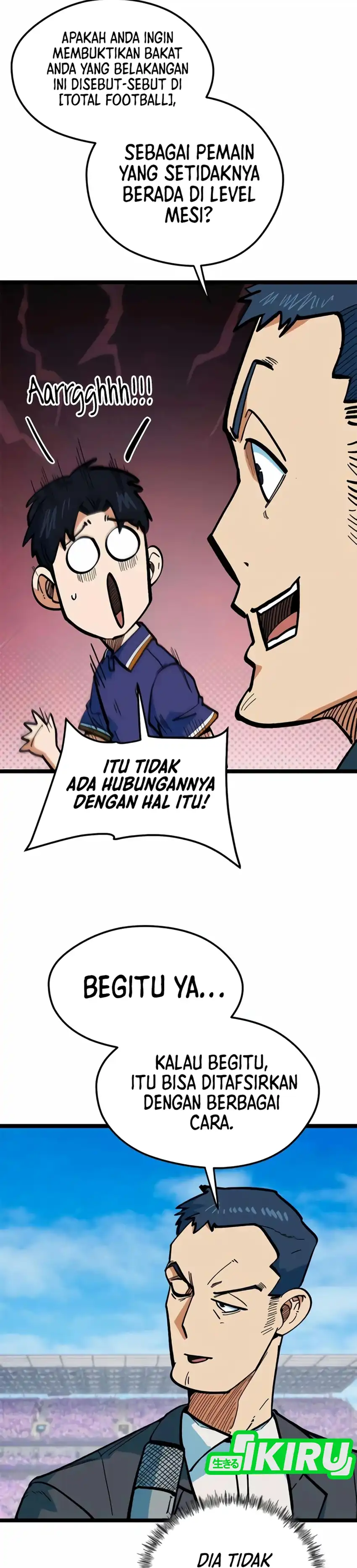 I’m Being Misunderstood as a Soccer Genius Chapter 80 halaman 44
