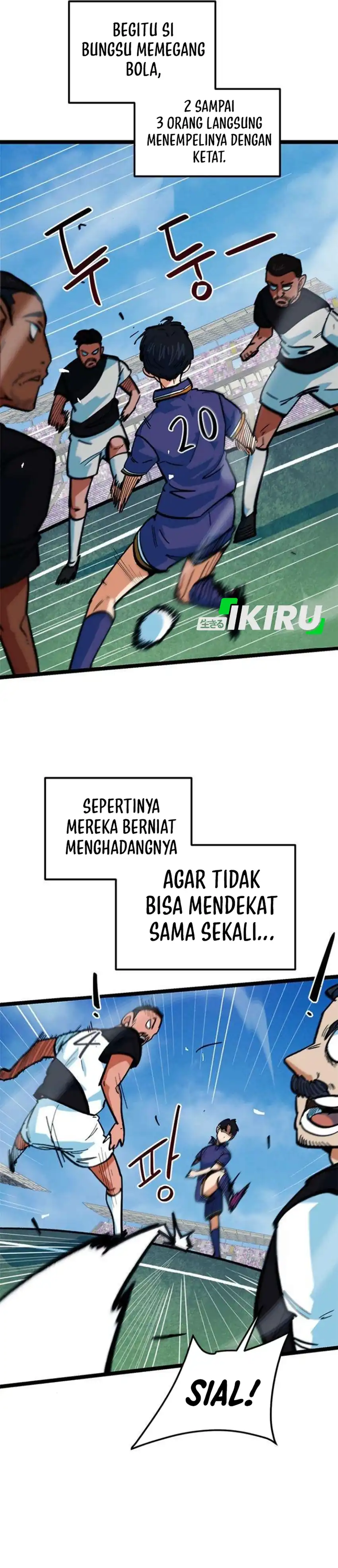I’m Being Misunderstood as a Soccer Genius Chapter 82 halaman 27