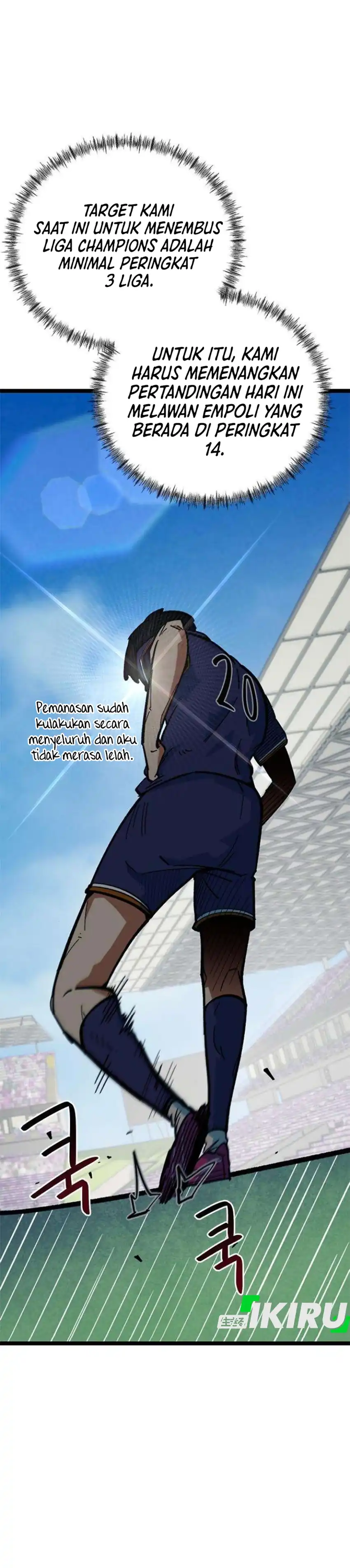 I’m Being Misunderstood as a Soccer Genius Chapter 82 halaman 44