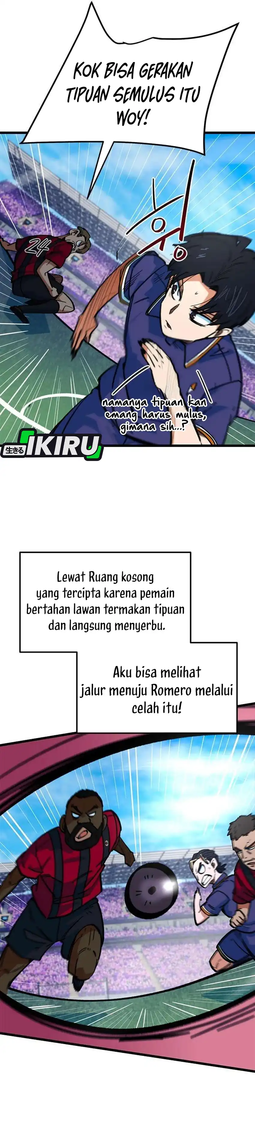 I’m Being Misunderstood as a Soccer Genius Chapter 86 halaman 41