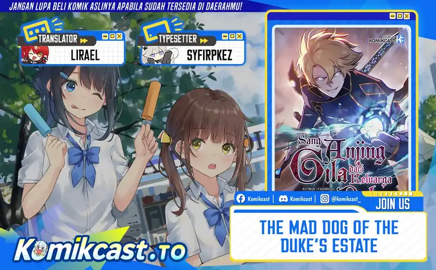 The Mad Dog of the Duke's Estate Chapter 66 halaman 1