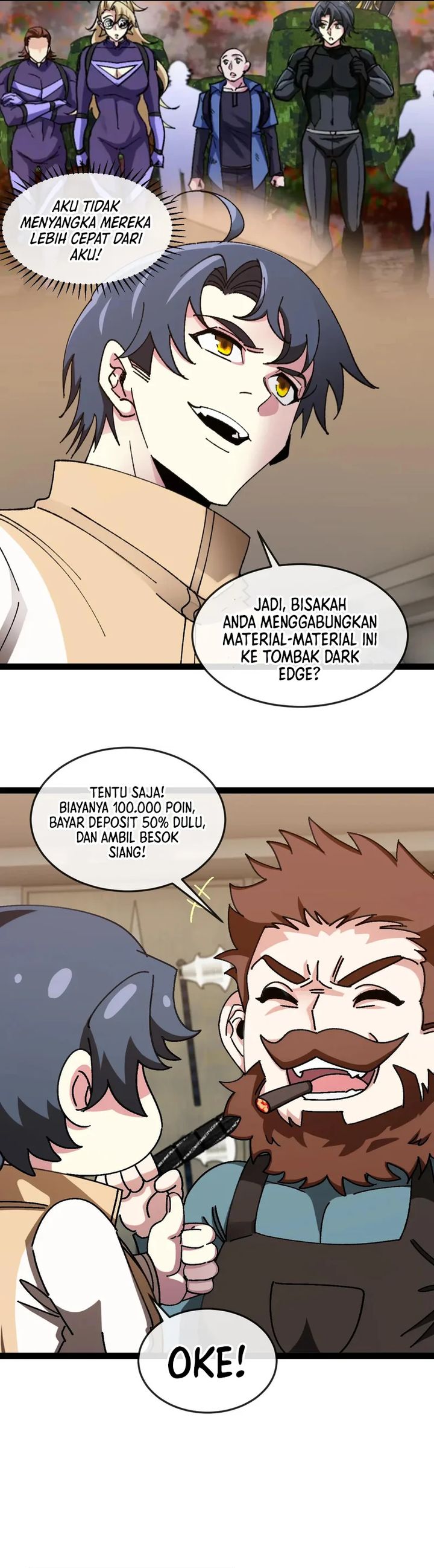 Divine Leveling System Chapter 182 halaman 9