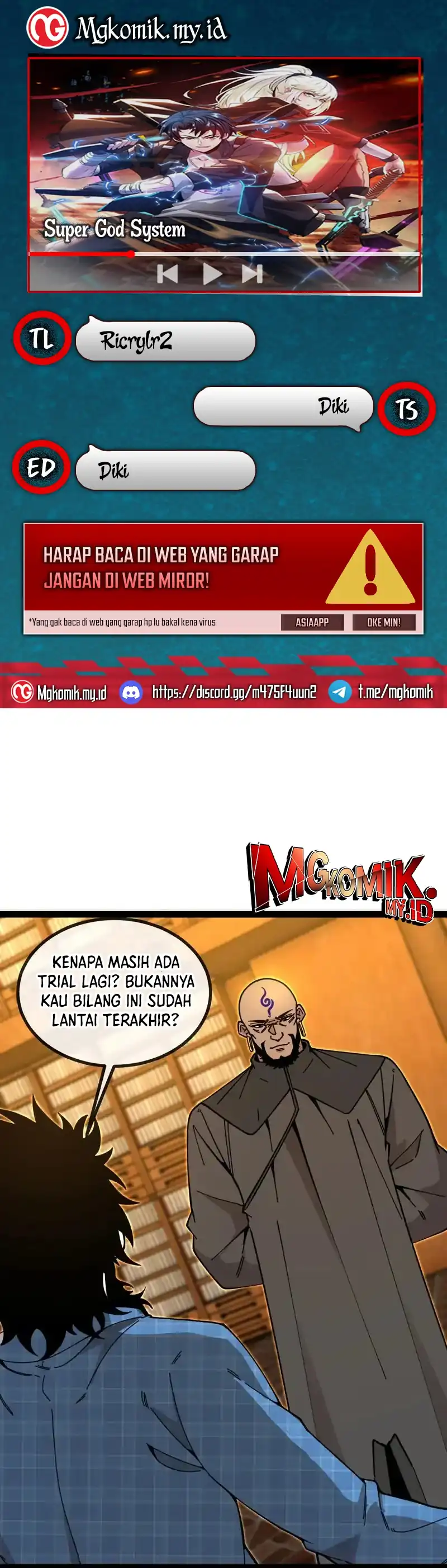 Divine Leveling System Chapter 191 halaman 1
