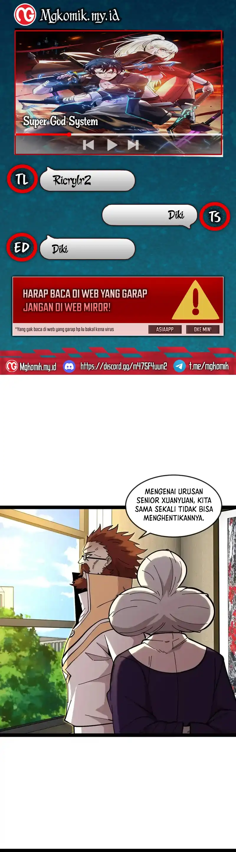 Divine Leveling System Chapter 192 halaman 1