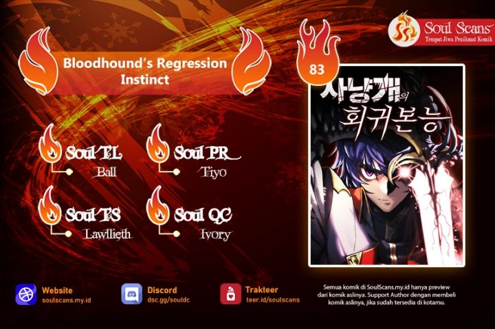 Bloodhound’s Regression Instinct Chapter 83 halaman 1
