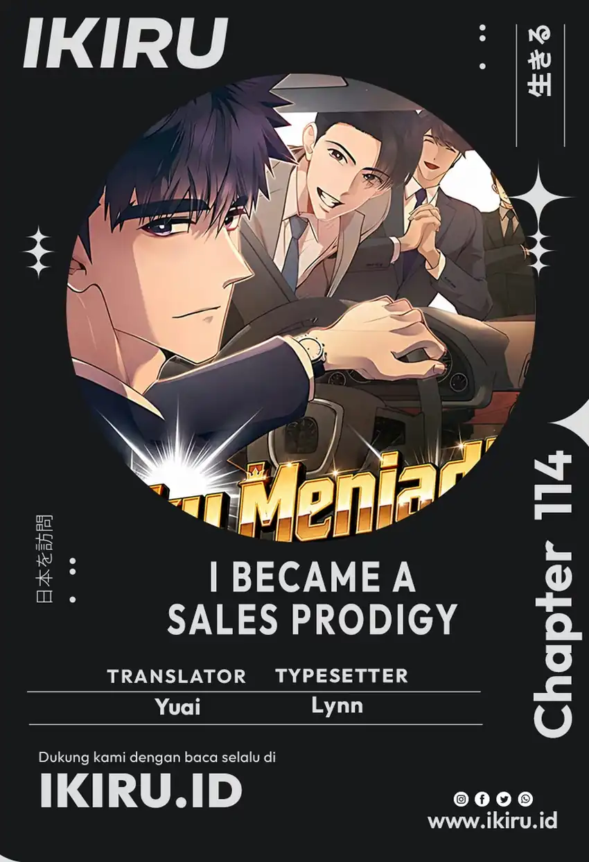 I Became a Sales Prodigy Chapter 113 halaman 1