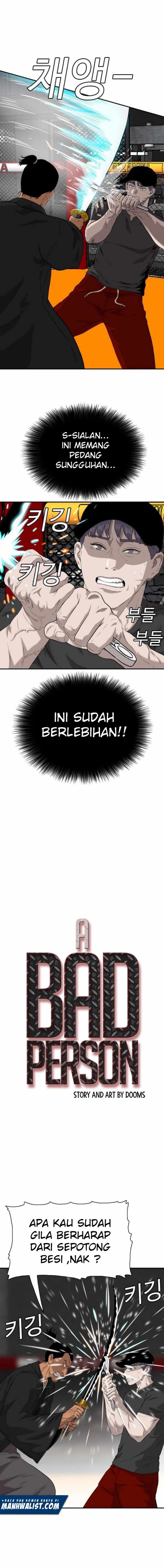 A Bad Person Chapter 99 halaman 1