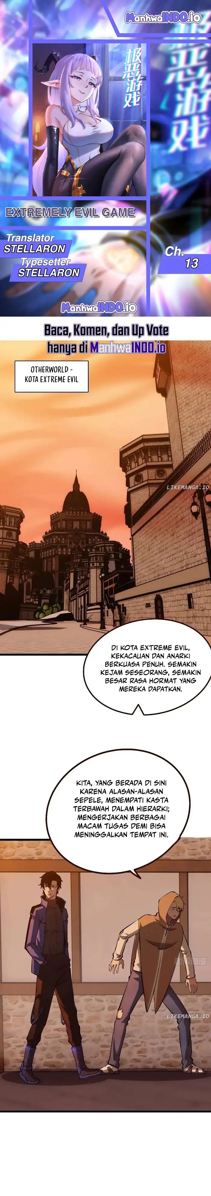 Extremely Evil Game Chapter 13 halaman 1