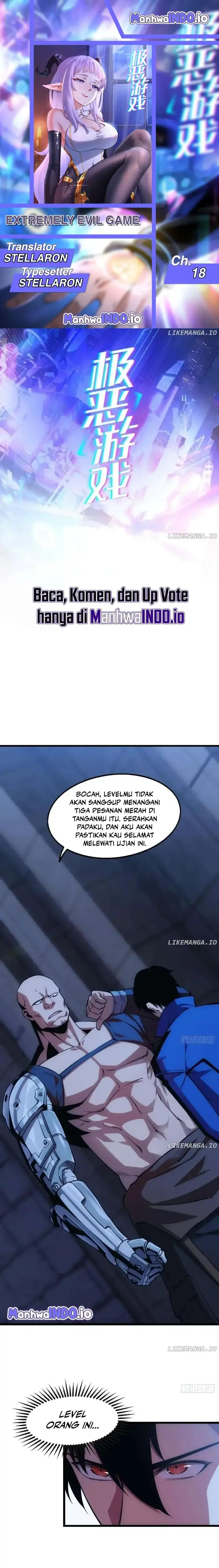 Extremely Evil Game Chapter 18 halaman 1