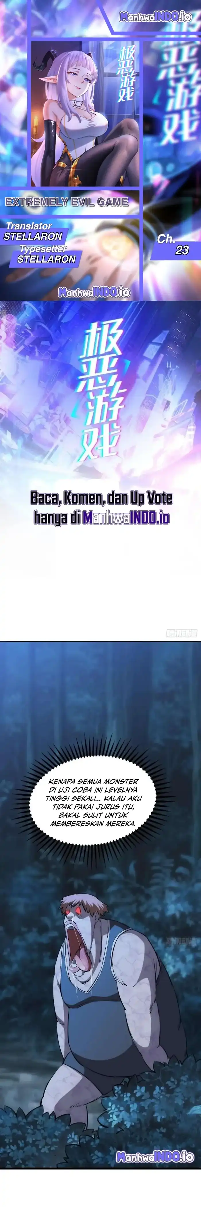 Extremely Evil Game Chapter 23 halaman 1