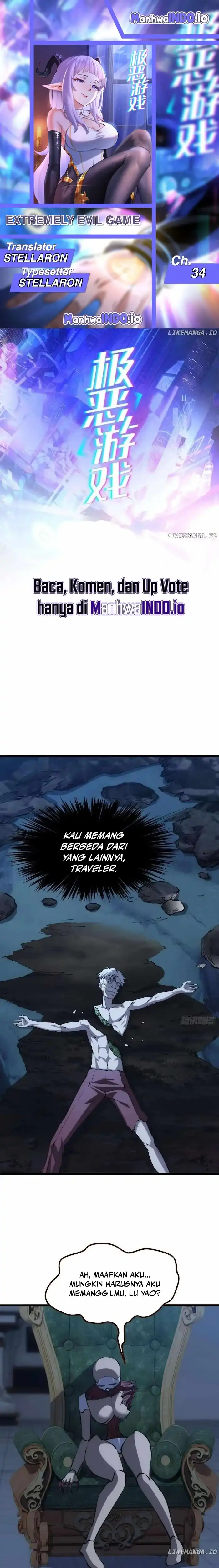 Extremely Evil Game Chapter 34 halaman 1