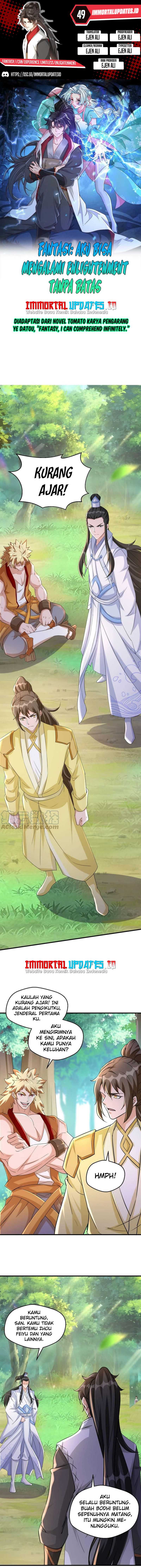 Fantasy: I Can Experience Limitless Enlightenment Chapter 49 halaman 1
