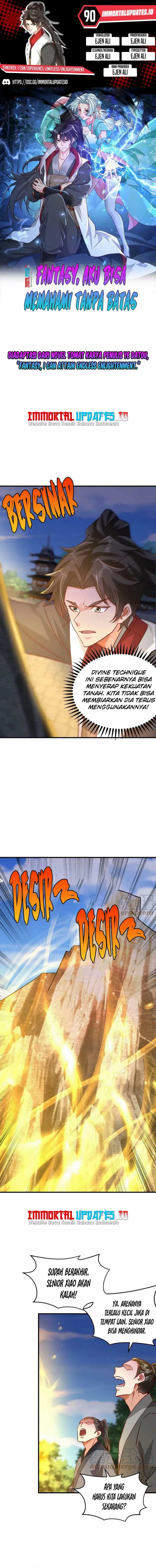Fantasy: I Can Experience Limitless Enlightenment Chapter 90 halaman 1