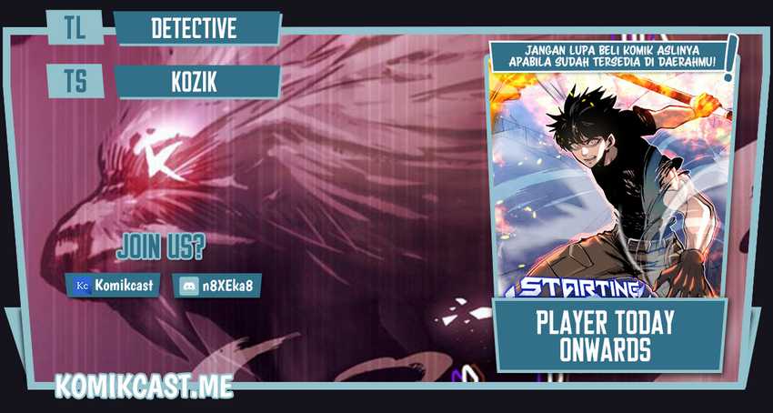 Player from Today Onwards Chapter 49 halaman 1