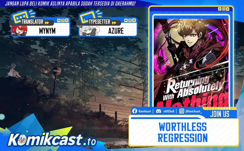 Worthless Regression Chapter 106 halaman 1
