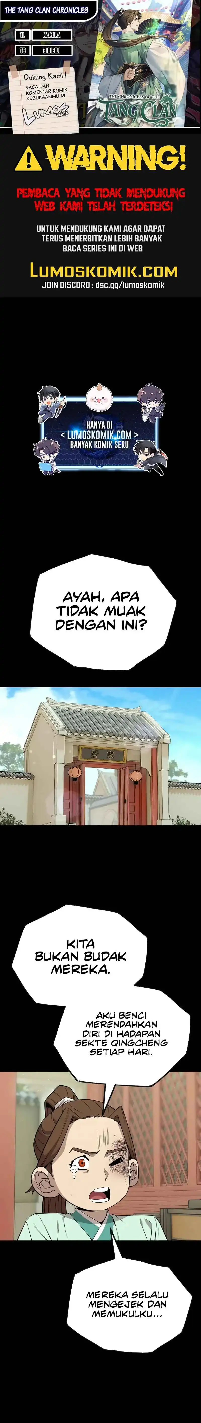 Tang Clan Legend Chapter 29 halaman 1