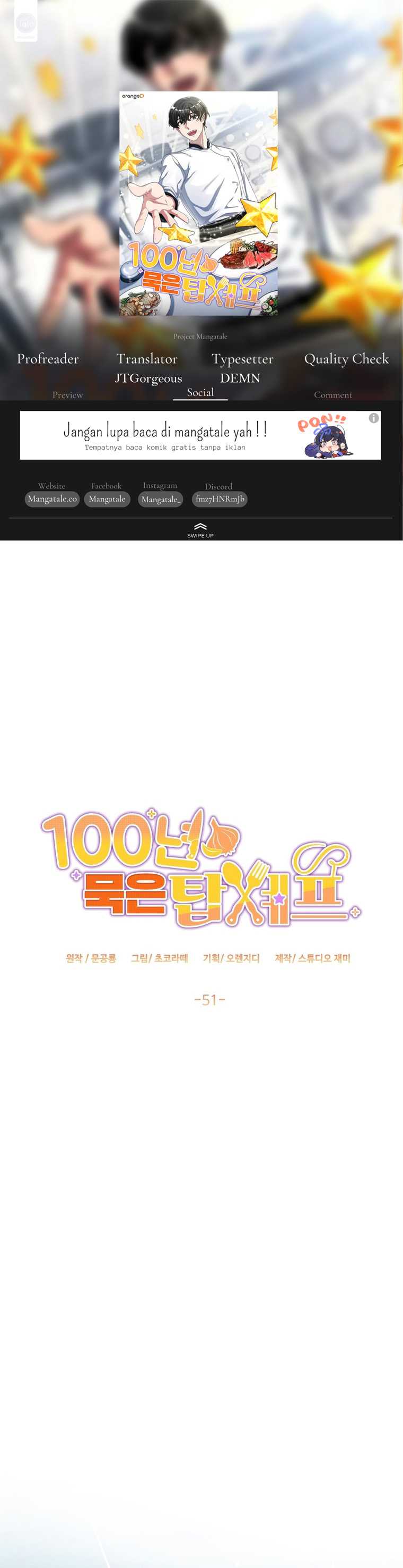 100 Years Old Top Chef Chapter 51 halaman 1
