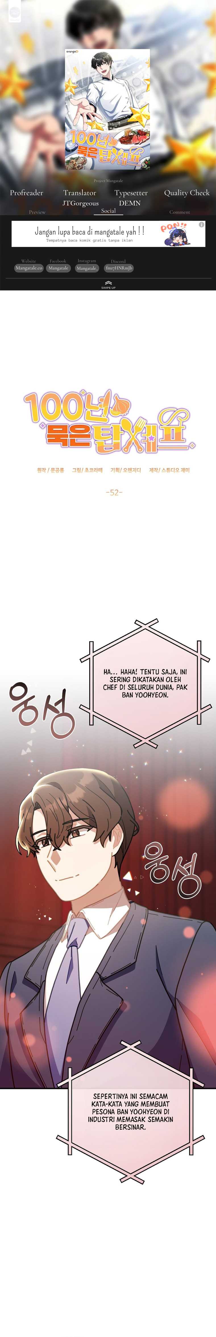 100 Years Old Top Chef Chapter 52 halaman 1