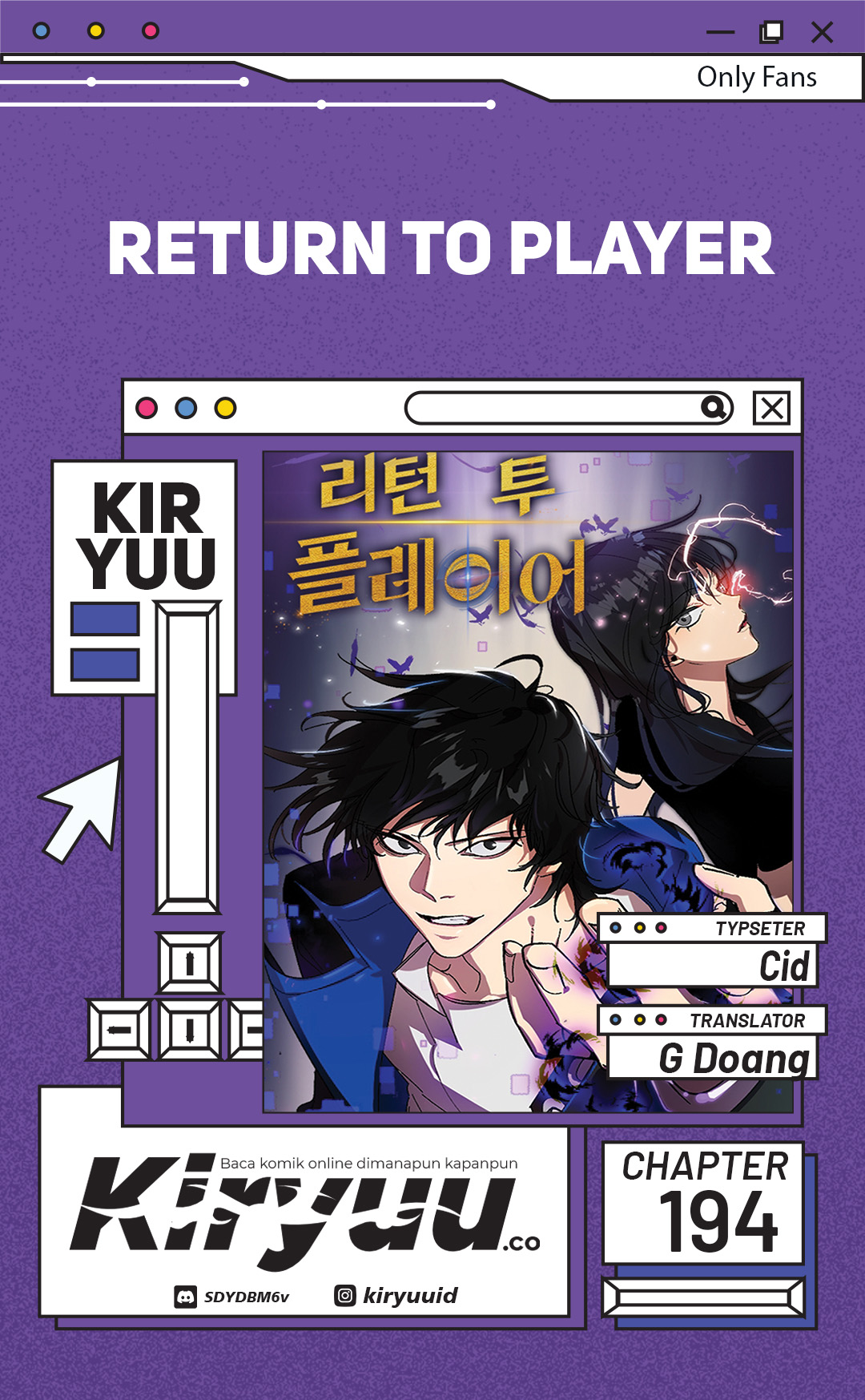 Return to Player Chapter 194 halaman 1