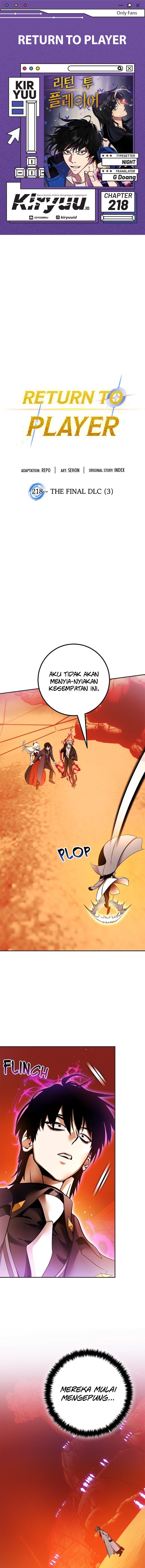 Return to Player Chapter 218 halaman 1