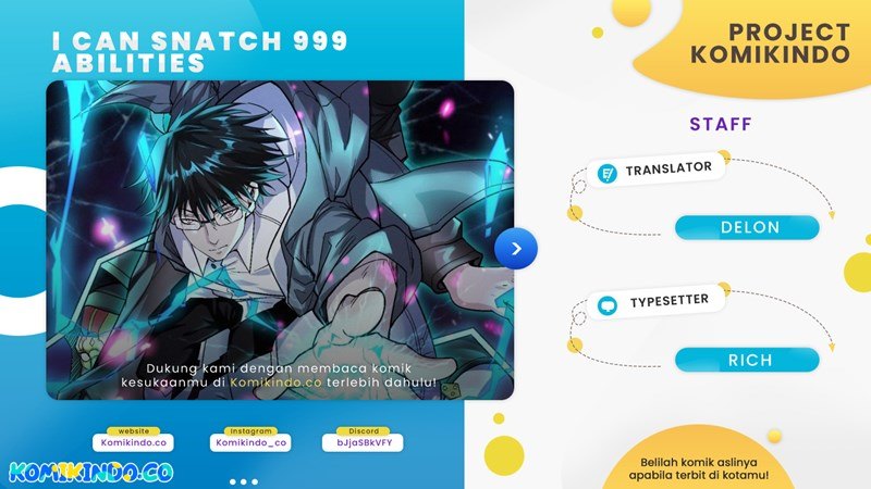 I Can Snatch 999 Types of Abilities (Your Abilities Are Mine/ I Have 999 Abilities) Chapter 49 halaman 1
