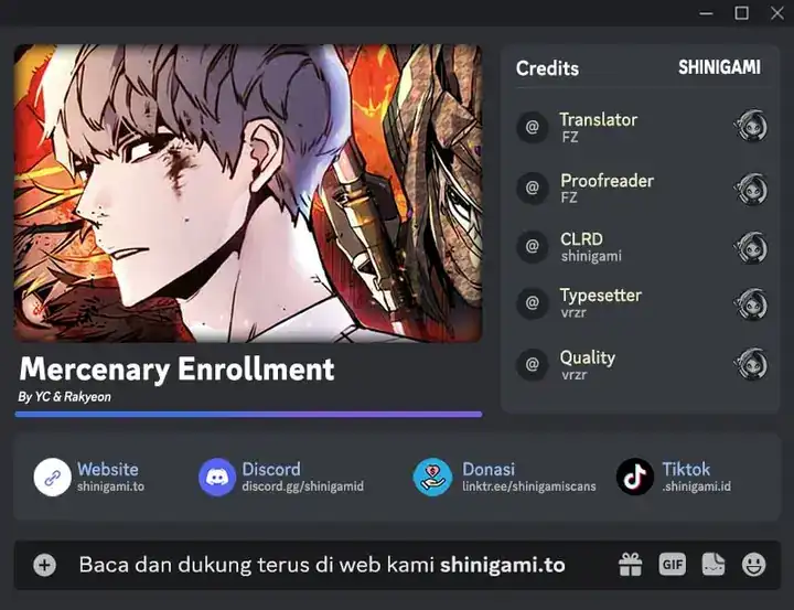 Mercenary Enrollment Chapter 279 halaman 1