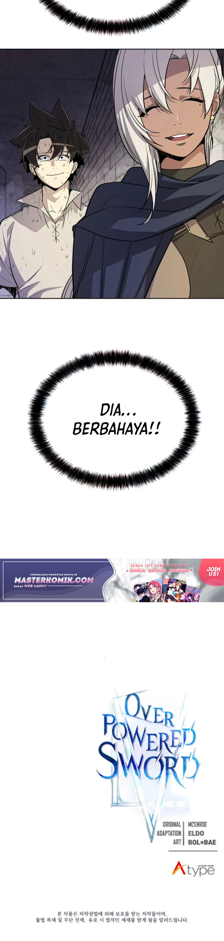 Overpowered Sword Chapter 34 halaman 30
