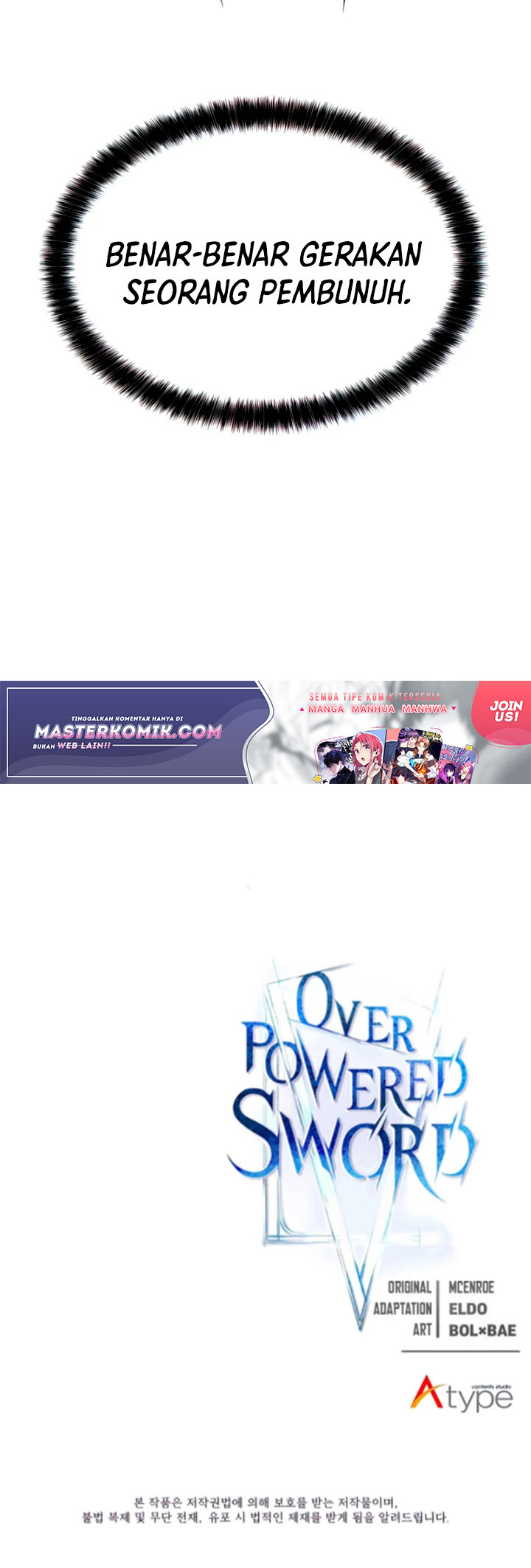 Overpowered Sword Chapter 35 halaman 38