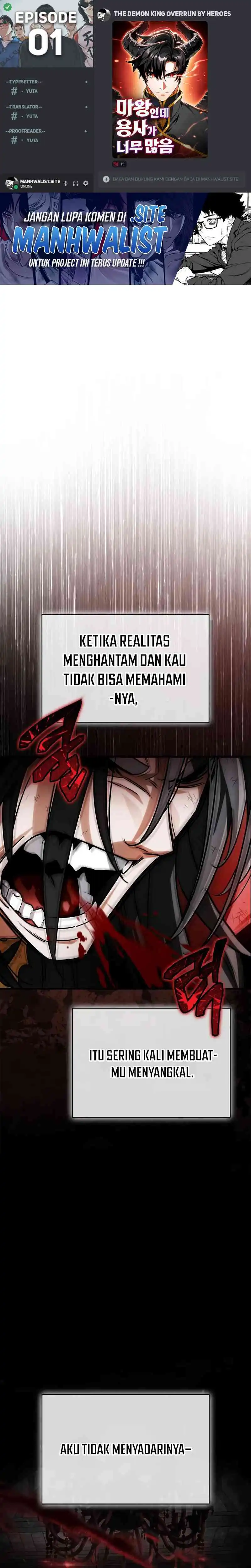 The Demon King Overrun by Heroes Chapter 1 halaman 1