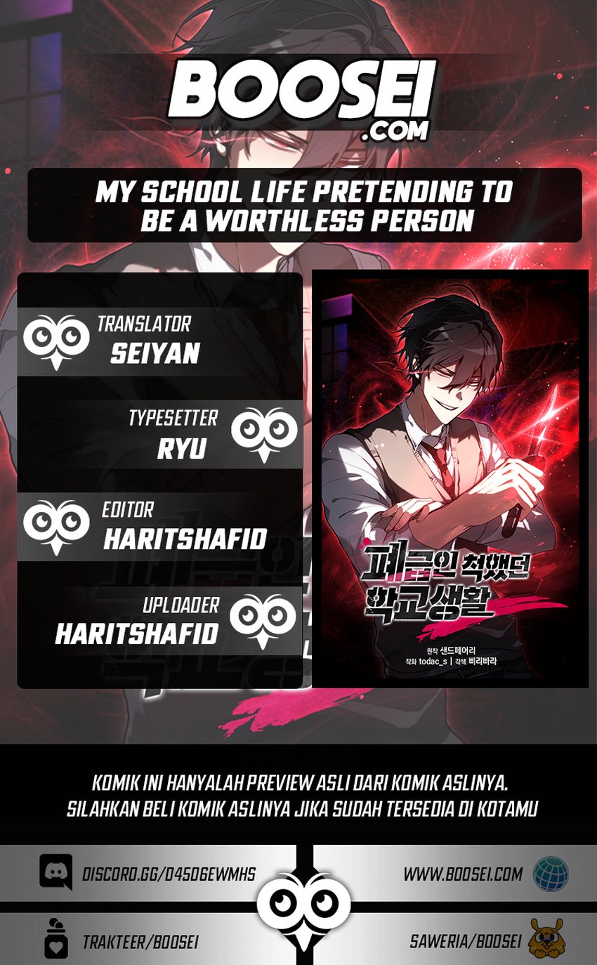 My School Life Pretending to Be a Worthless Person Chapter 12 halaman 1