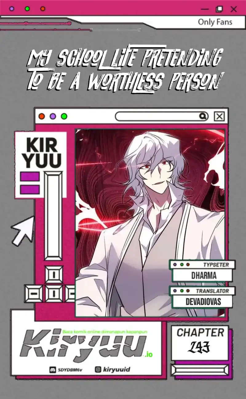 My School Life Pretending to Be a Worthless Person Chapter 143 halaman 1