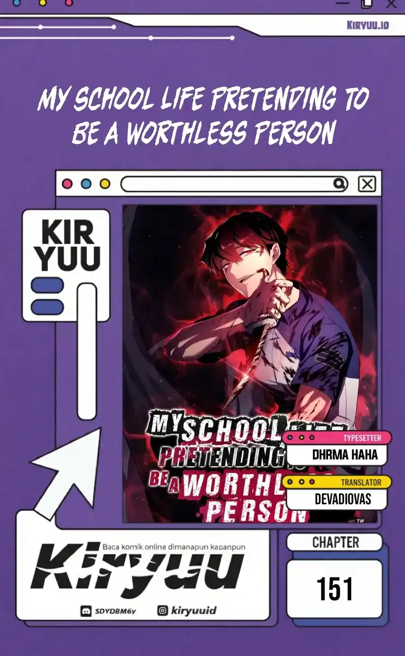 My School Life Pretending to Be a Worthless Person Chapter 151 halaman 1