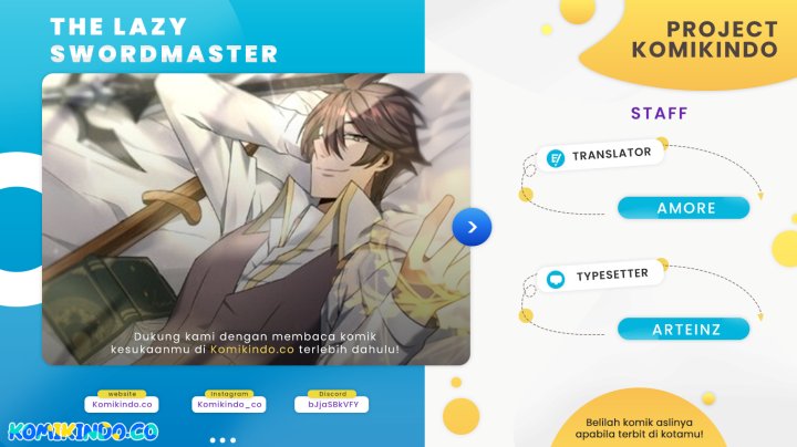 The Lazy Swordmaster Chapter 72 halaman 1