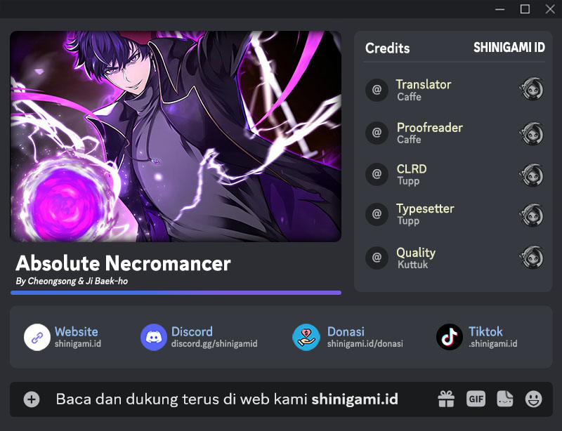 Absolute Necromancer Chapter 26 halaman 1