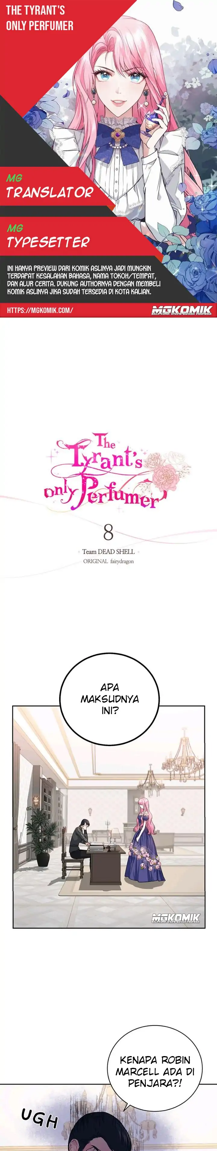 The Scent Master Chapter 8 halaman 1