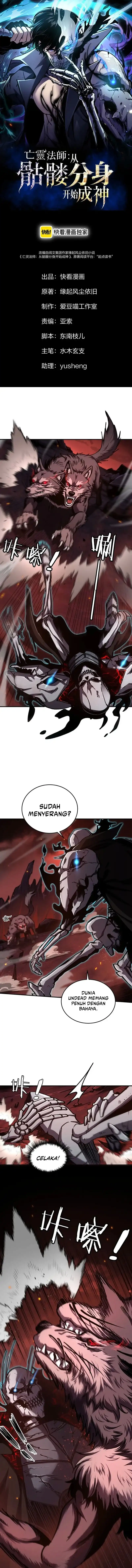 Necromancer: Becoming A God Starting With Skeleton Clone Chapter 2 halaman 1