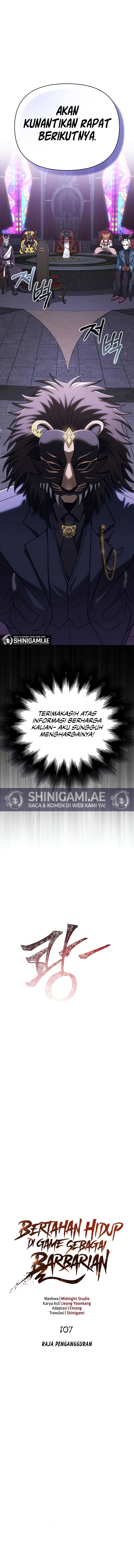 Survive as a Barbarian in the Game Chapter 107 halaman 6