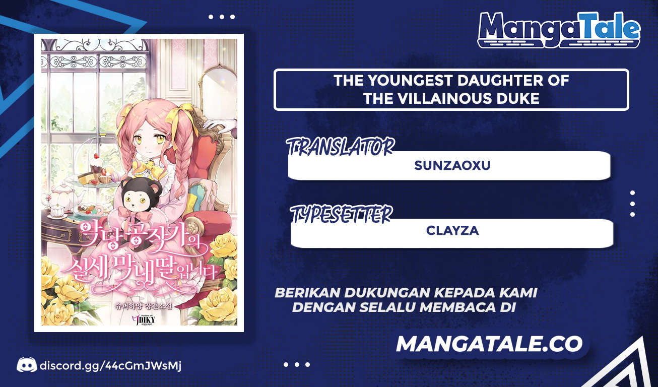 The Youngest Daughter of the Villainous Duke Chapter 4 halaman 1