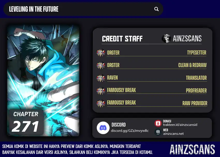 Leveling In The Future (Apex Future Martial Arts) Chapter 271 halaman 1
