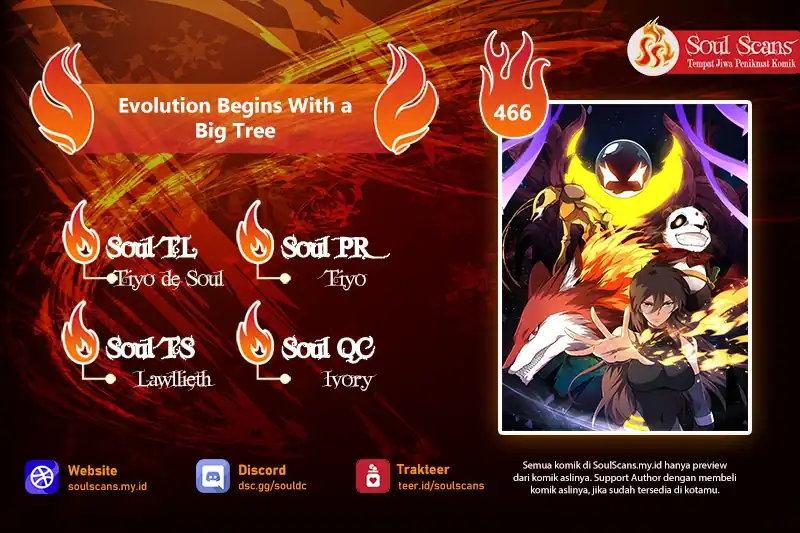 Evolution Begins With A Big Tree Chapter 466 halaman 1