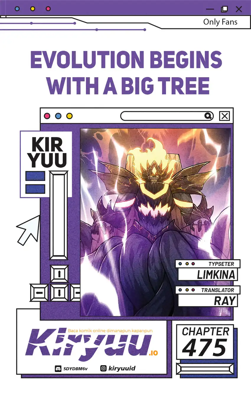 Evolution Begins With A Big Tree Chapter 475 halaman 1