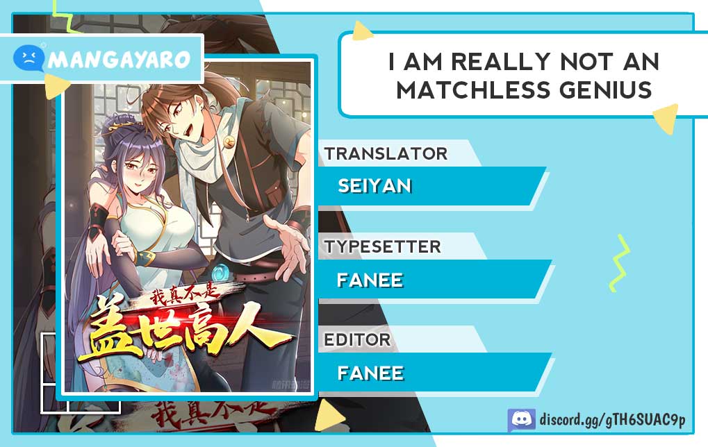 I Am Really Not an Matchless Genius Chapter 34 halaman 1