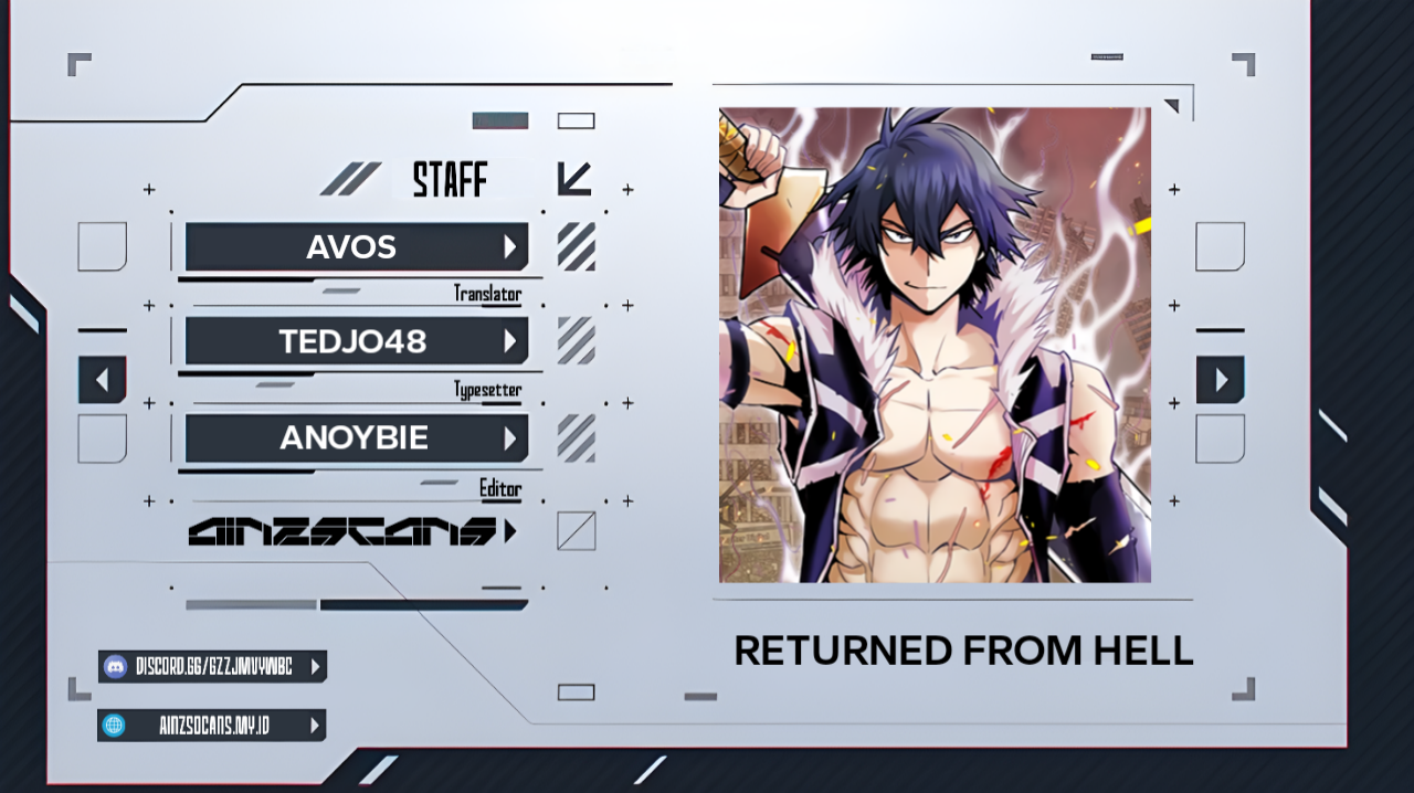Returned From Hell Chapter 1 halaman 1