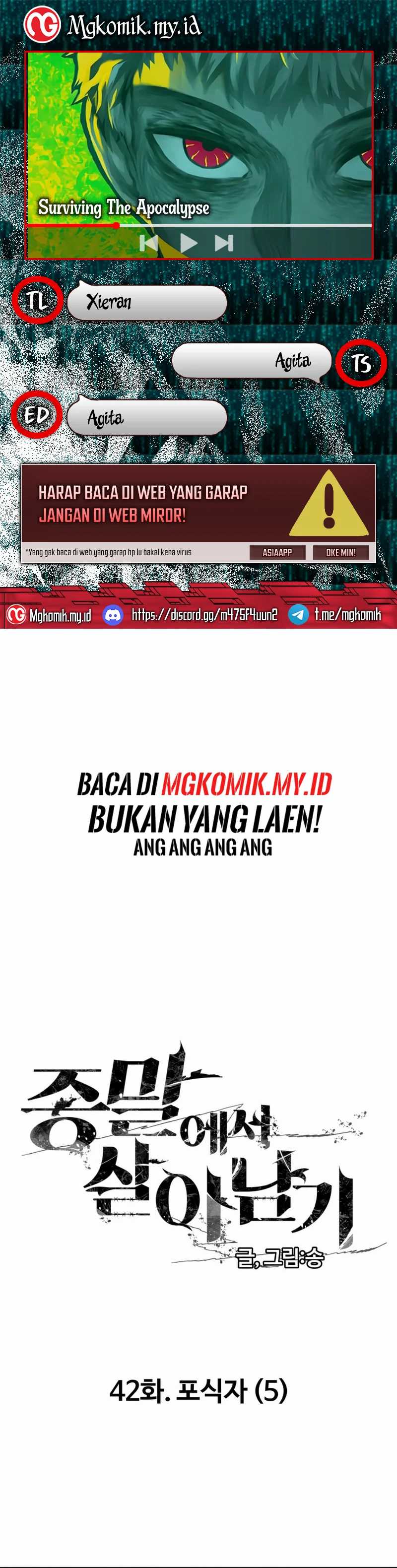 Surviving the Apocalypse Chapter 42 halaman 1